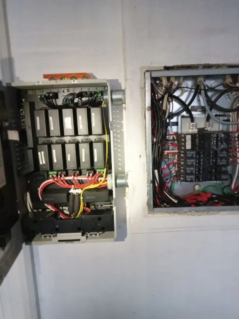 Electrical panel upgrade completed for Indoor Lighting Installation in Palatine
